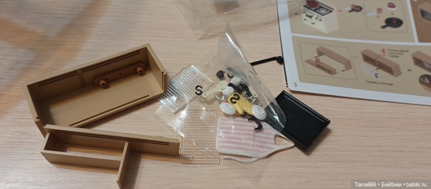 Обзор набора Rolife Kitchen DW008