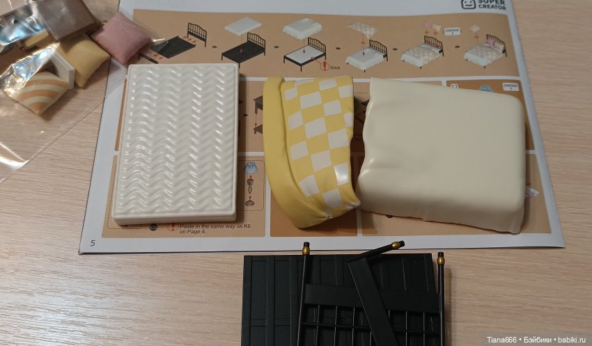 Обзор набора Rolife Bedroom DW009