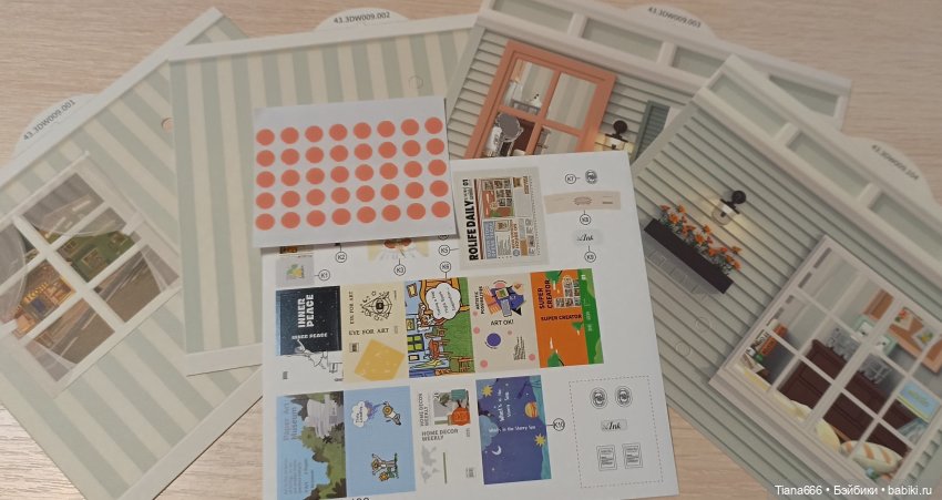 Обзор набора Rolife Bedroom DW009 (фото 5)