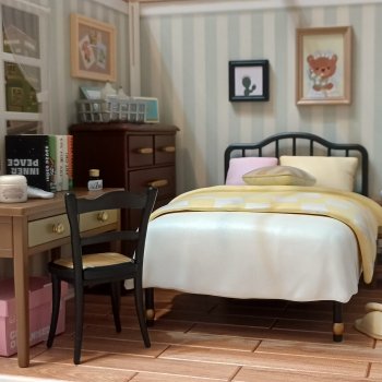 Обзор набора Rolife Bedroom DW009