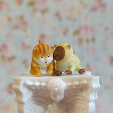Шарнирная кукла Котенок