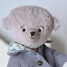 Мишка лавандовый: второй блин комом