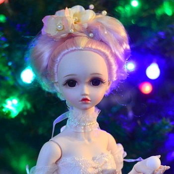 Шарнирные девы на ёлке