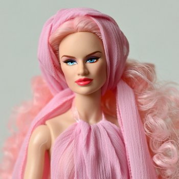 Xian с розовыми волосами