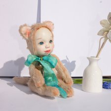 Тедди-долл "Котенок Ханни"