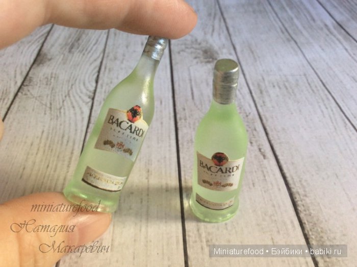 Имитация рома Bacardi