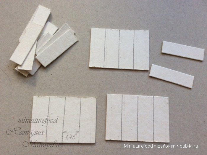 Создание барного шкафа для кукольной миниатюры (фото 9)