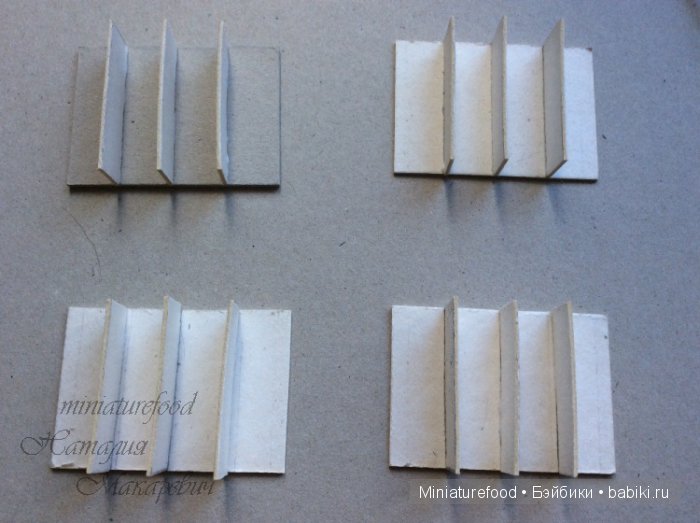 Создание барного шкафа для кукольной миниатюры