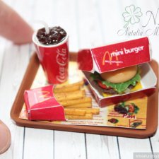 Еда для кукол, миниатюра