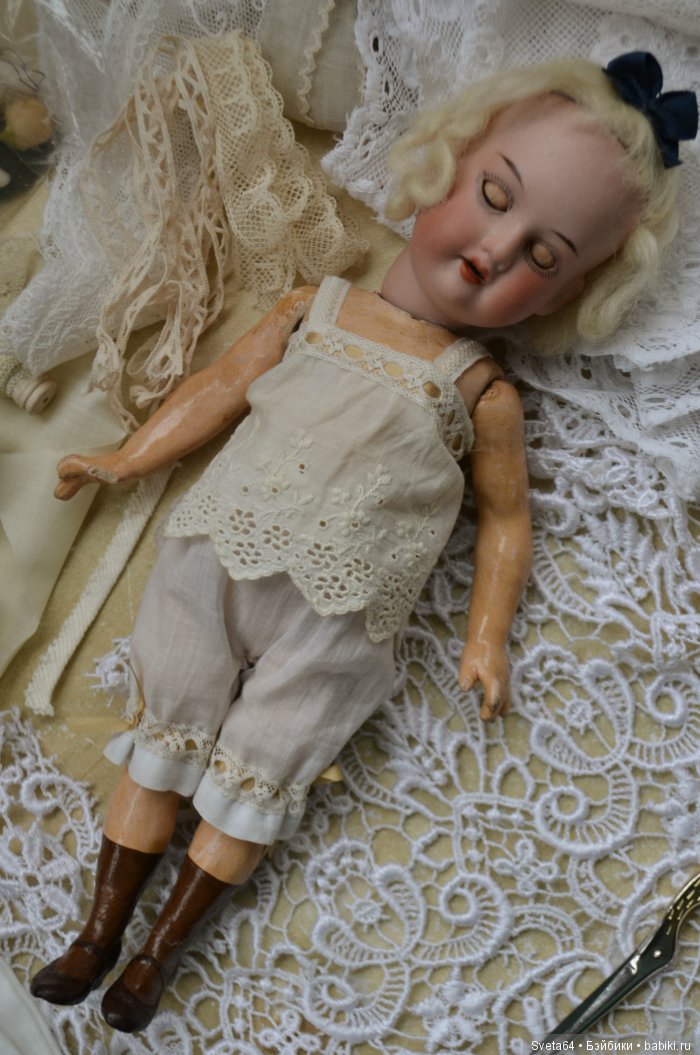 Мерилин Armand Marseille — Антикварные куклы Armand Marseille (AM): молд 390 (фото 4)