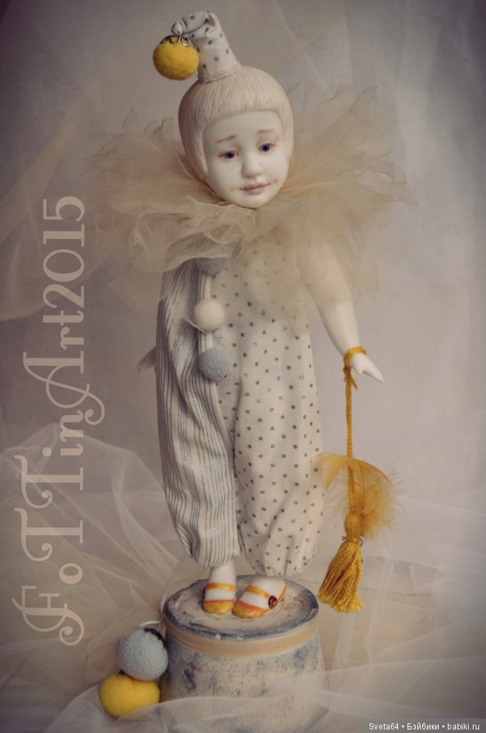Авторская кукла из фарфора. Девочки