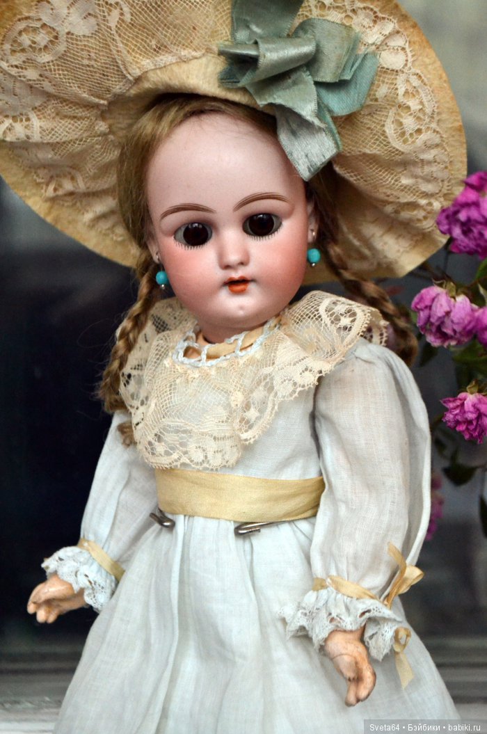 Маленькая девочка — Антикварные куклы Simon & Halbig (S&H): Симон Хальбиг (фото 2)