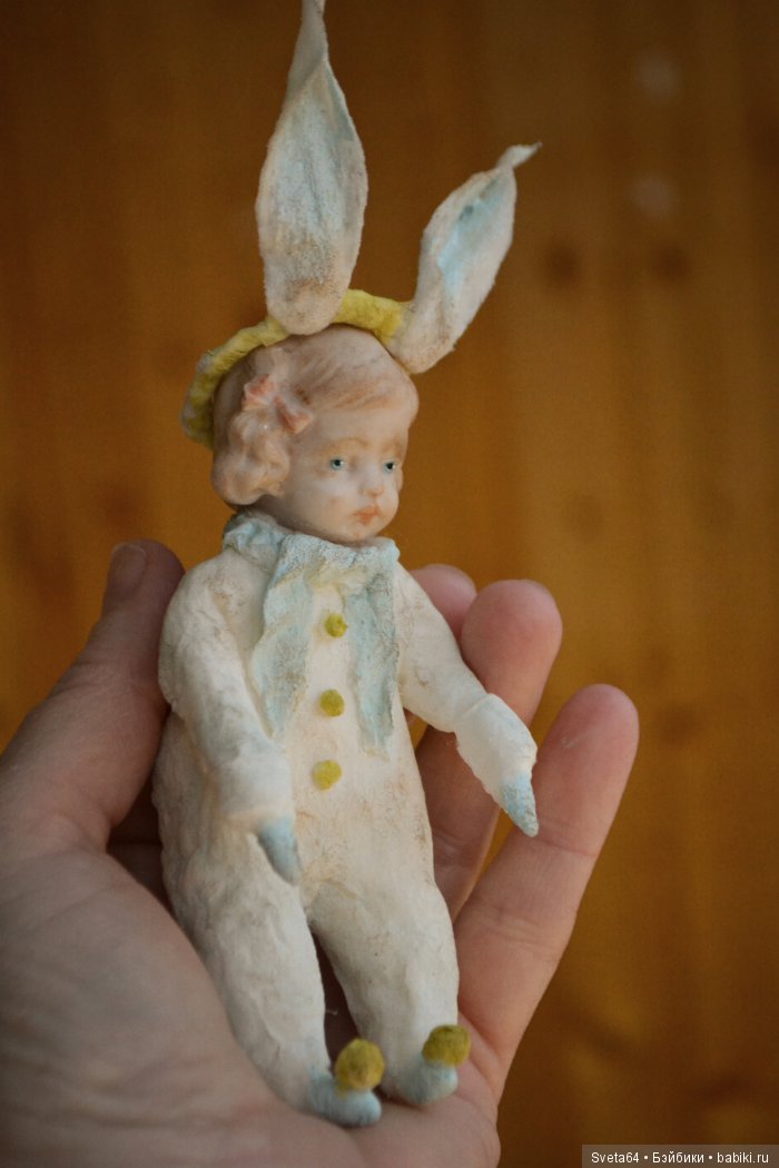 Игрушка из ваты — Ватные игрушки на елку: ретро
