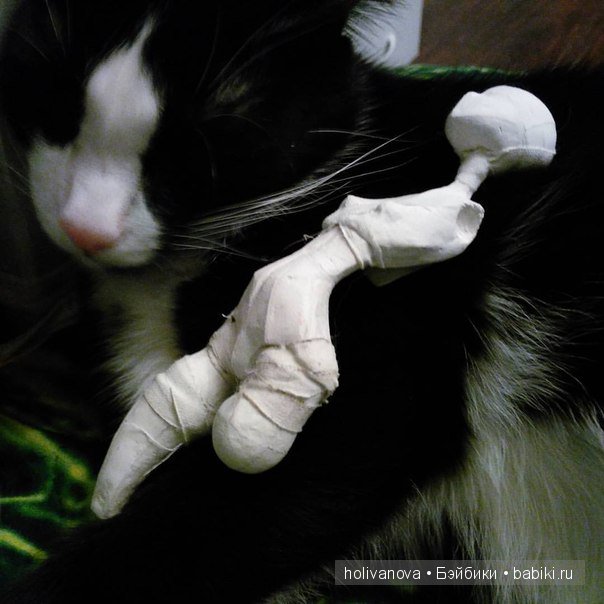 Рабочий процесс создания авторской шарнирной куклы. Автор Анна Холиванова (фото 2)