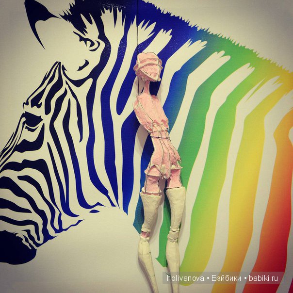 Рабочий процесс создания авторской шарнирной куклы. Автор Анна Холиванова