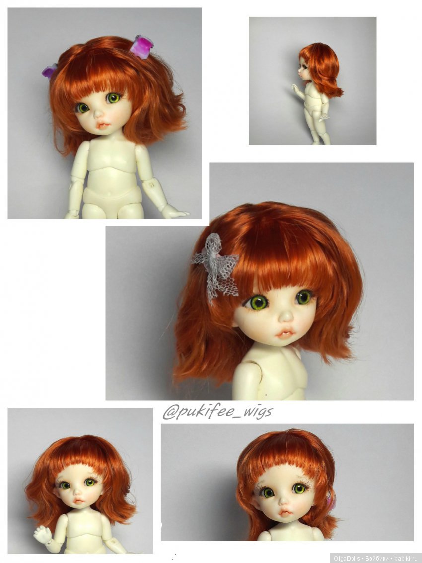 Февраль Причёсок Пукифи — Одежда и обувь для кукол BJD (БЖД): 1/3 (фото 8)