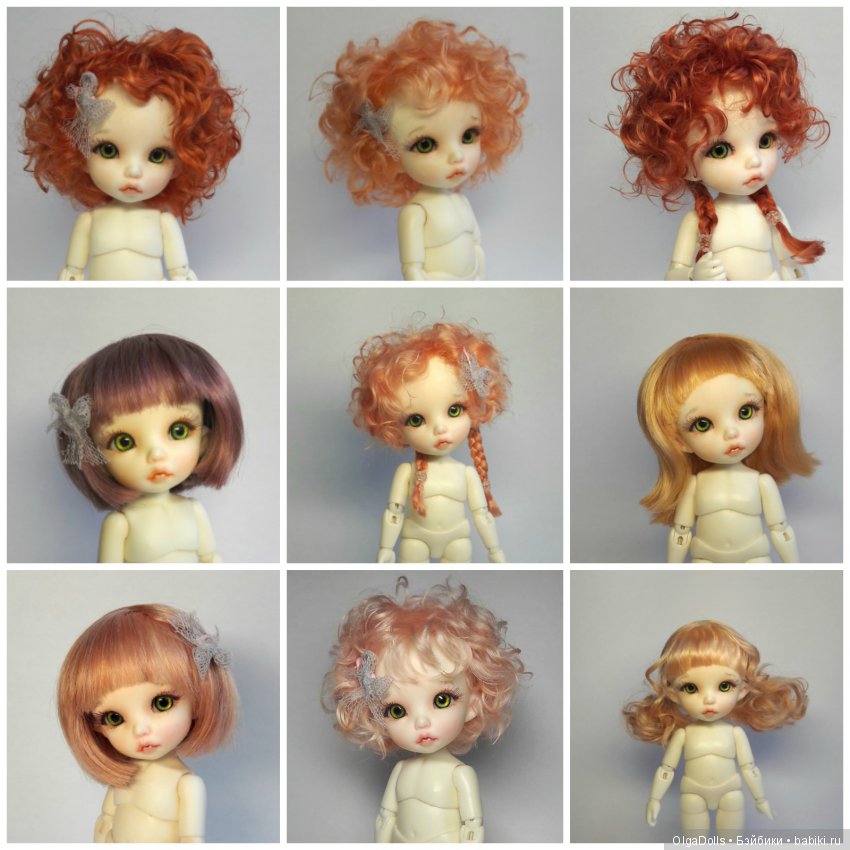 Февраль Причёсок Пукифи — Одежда и обувь для кукол BJD (БЖД): 1/3