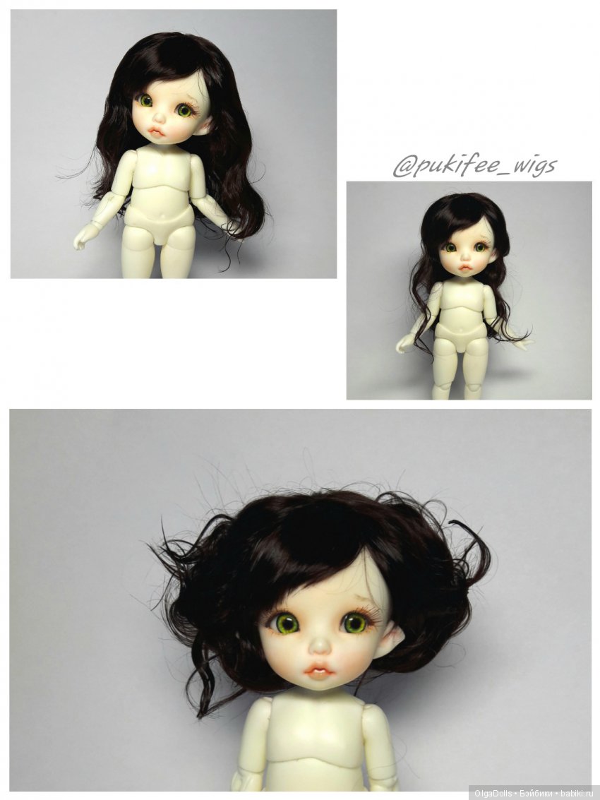 Февраль Причёсок Пукифи — Одежда и обувь для кукол BJD (БЖД): 1/3