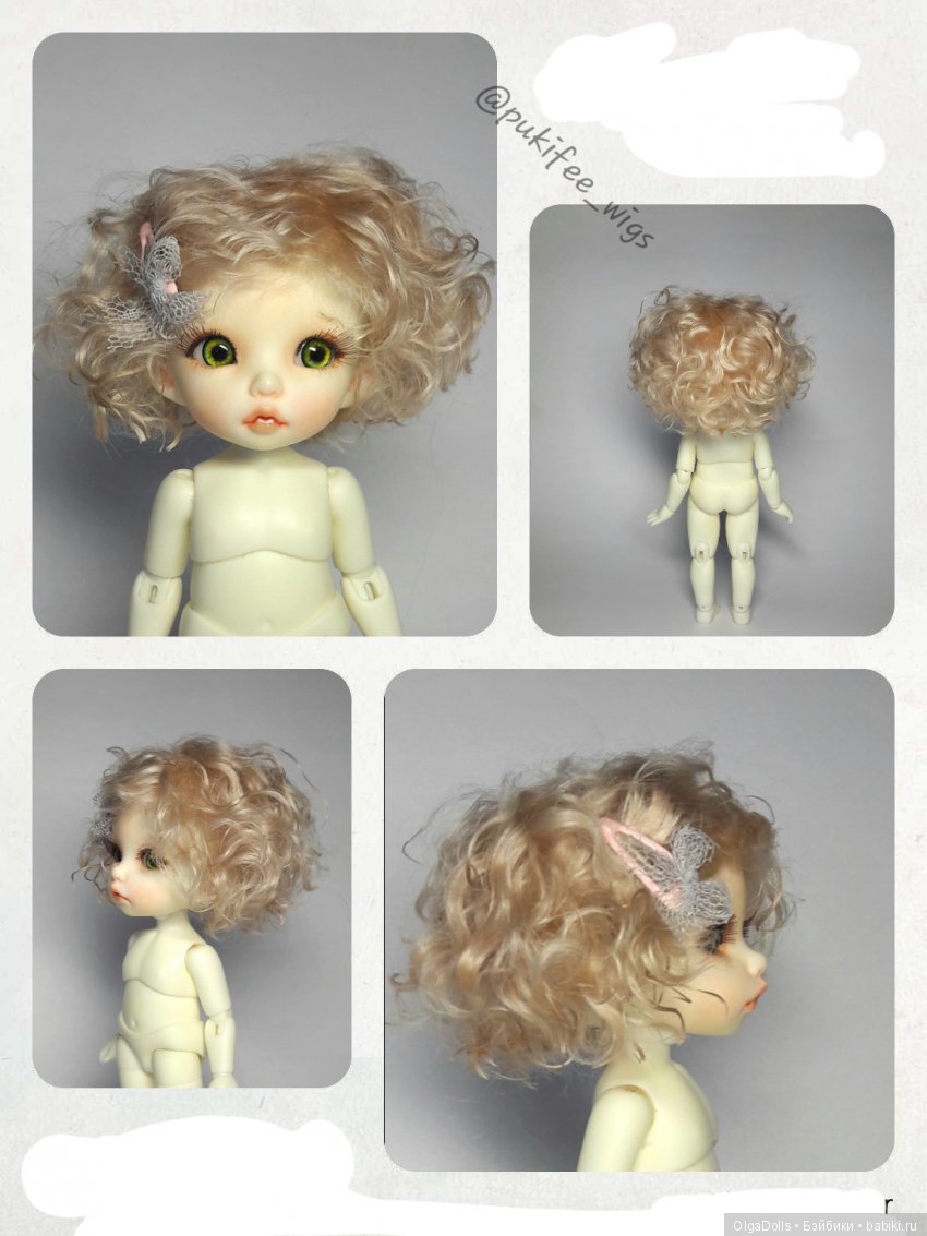 Февраль Причёсок Пукифи — Одежда и обувь для кукол BJD (БЖД): 1/3 (фото 3)