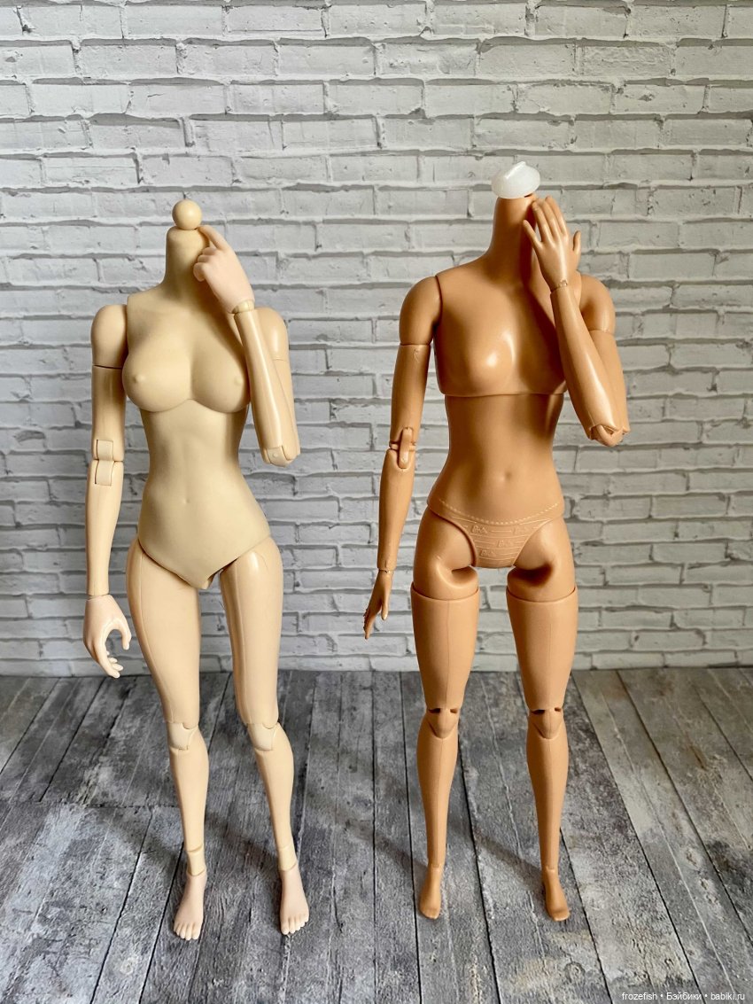 Барби скинтона неко: гибридизация с телом Xing с алиэкспресс (решение проблемы с шеей) (фото 9)