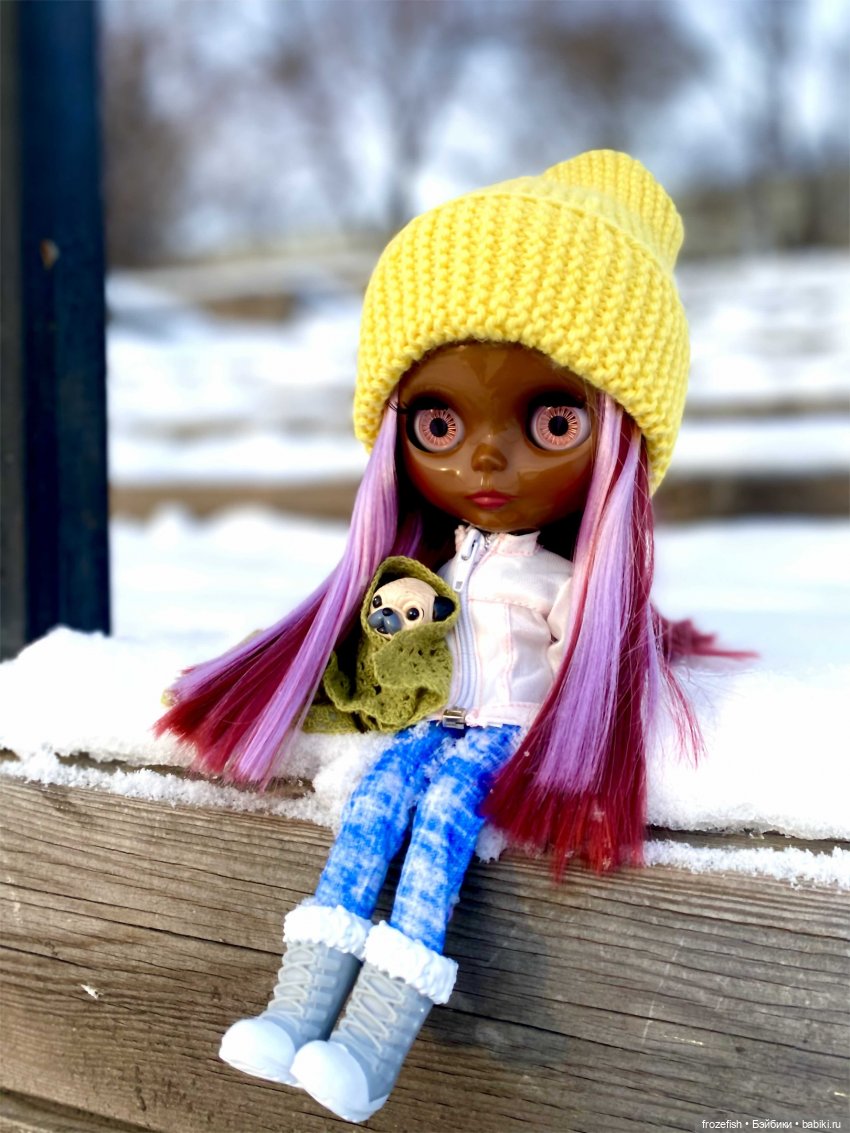 Первая зима Прешес — Куклы Blythe TBL (ТБЛ) и аналоги: Блюх (фото 7)