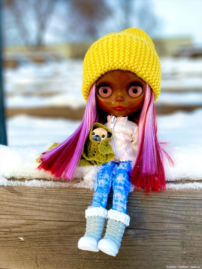 Первая зима Прешес — Куклы Blythe TBL (ТБЛ) и аналоги: Блюх