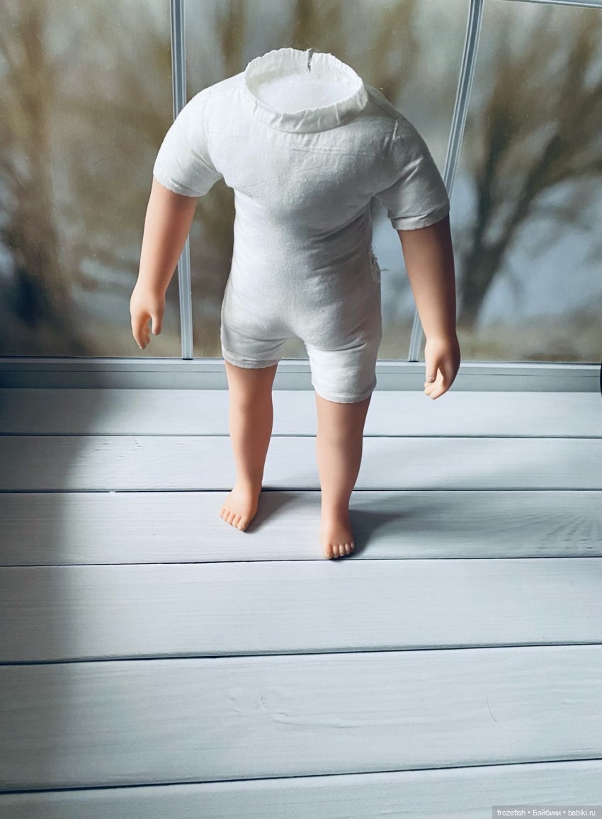 Bayer: ставим на ноги мягконабивную куклу