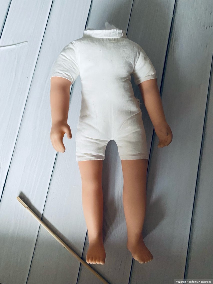 Bayer: ставим на ноги мягконабивную куклу