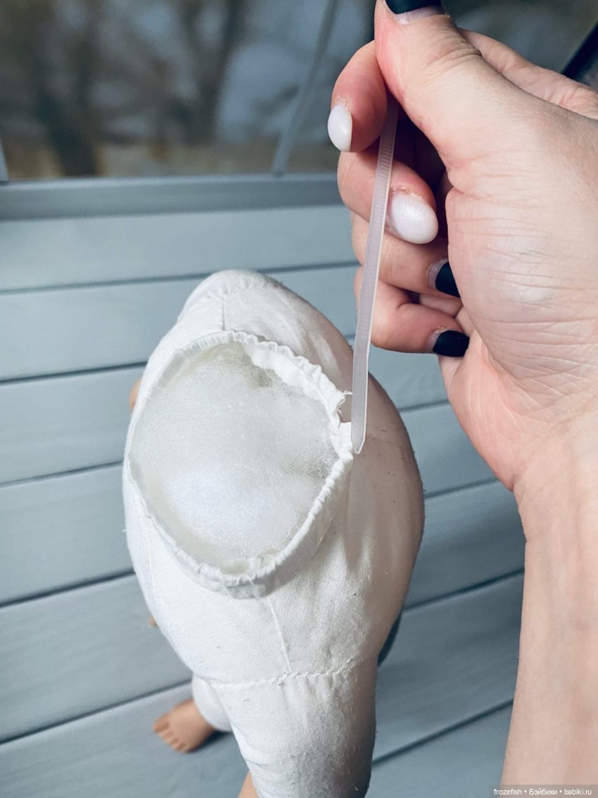 Bayer: ставим на ноги мягконабивную куклу