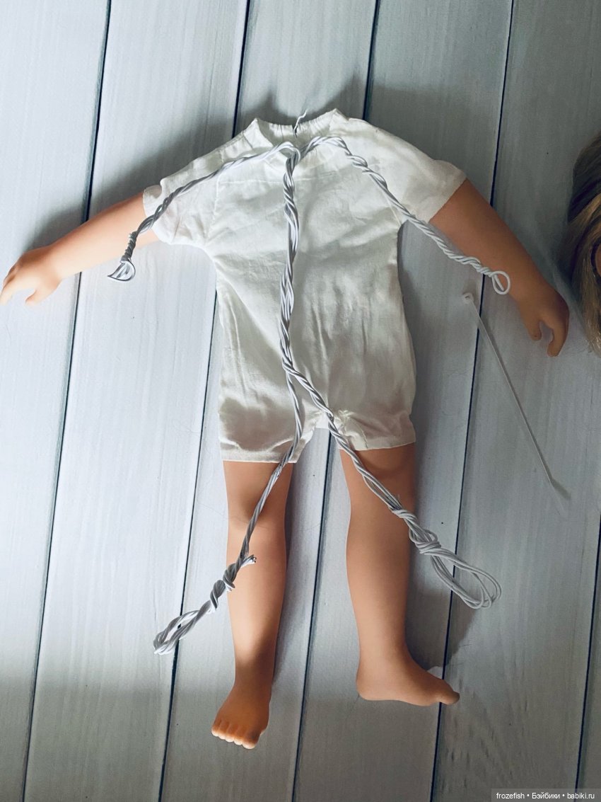 Bayer: ставим на ноги мягконабивную куклу (фото 5)