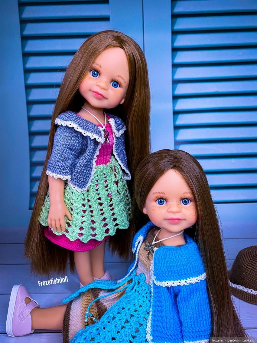 Светлая и тёмная Клео рапунцель: сравнение