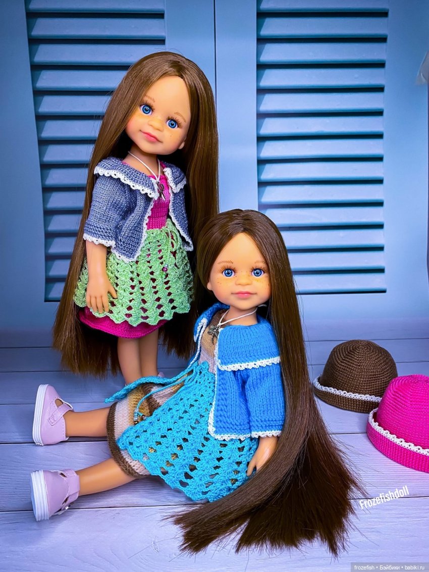 Светлая и тёмная Клео рапунцель: сравнение (фото 4)