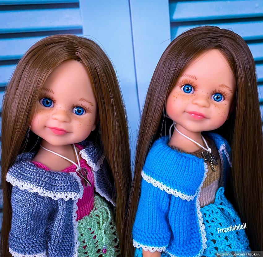 Светлая и тёмная Клео рапунцель: сравнение (фото 5)