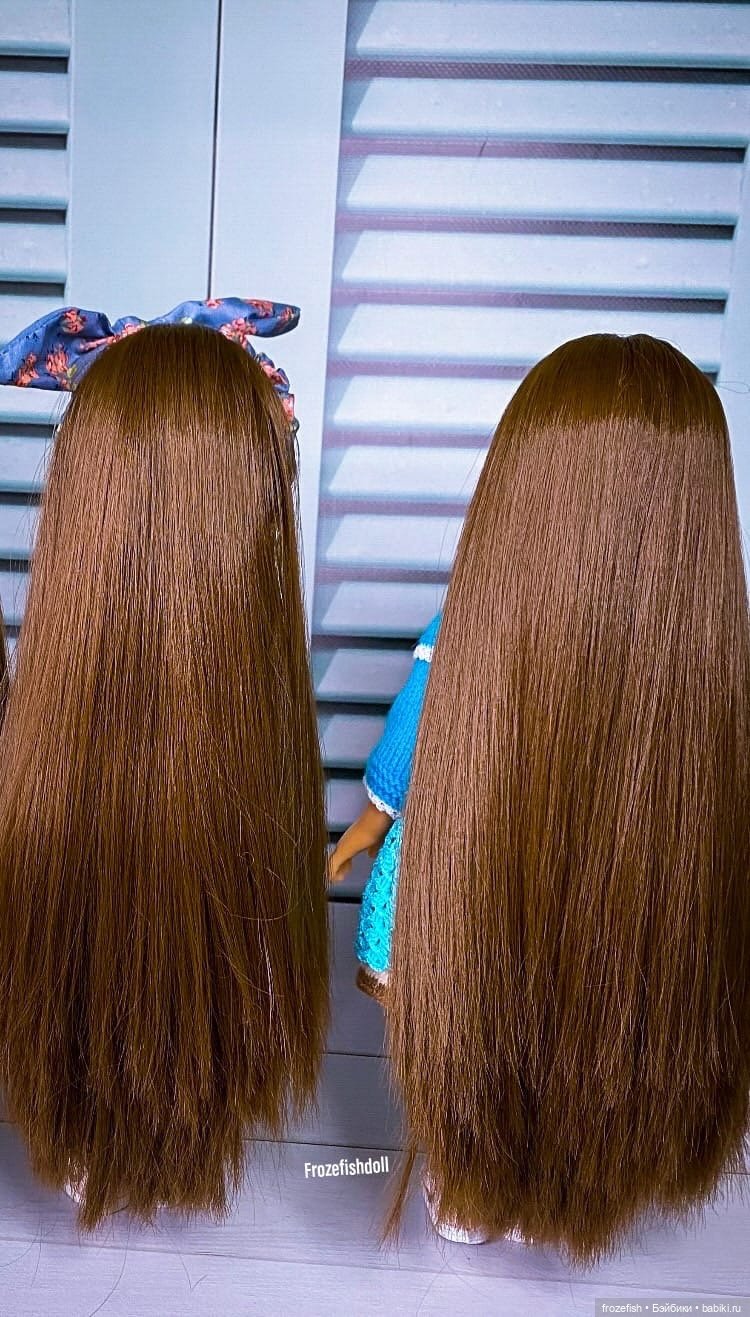 Светлая и тёмная Клео рапунцель: сравнение