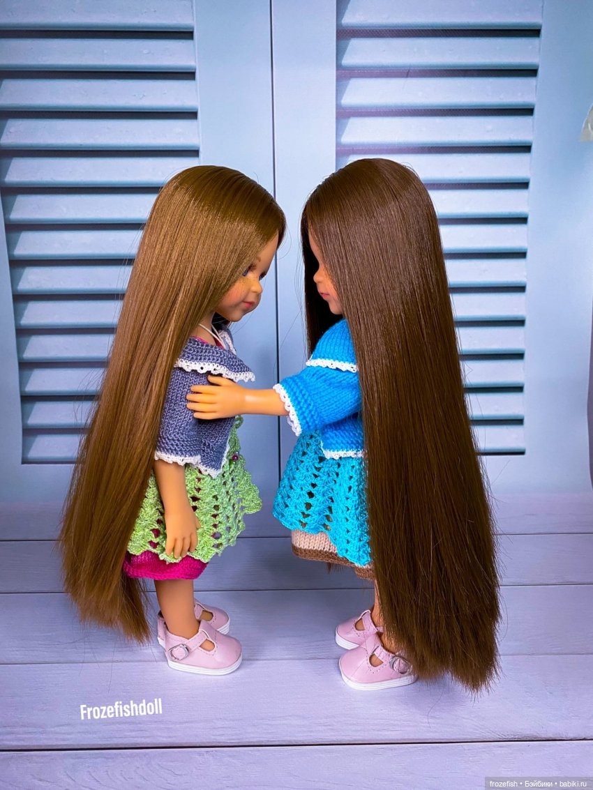 Светлая и тёмная Клео рапунцель: сравнение (фото 8)