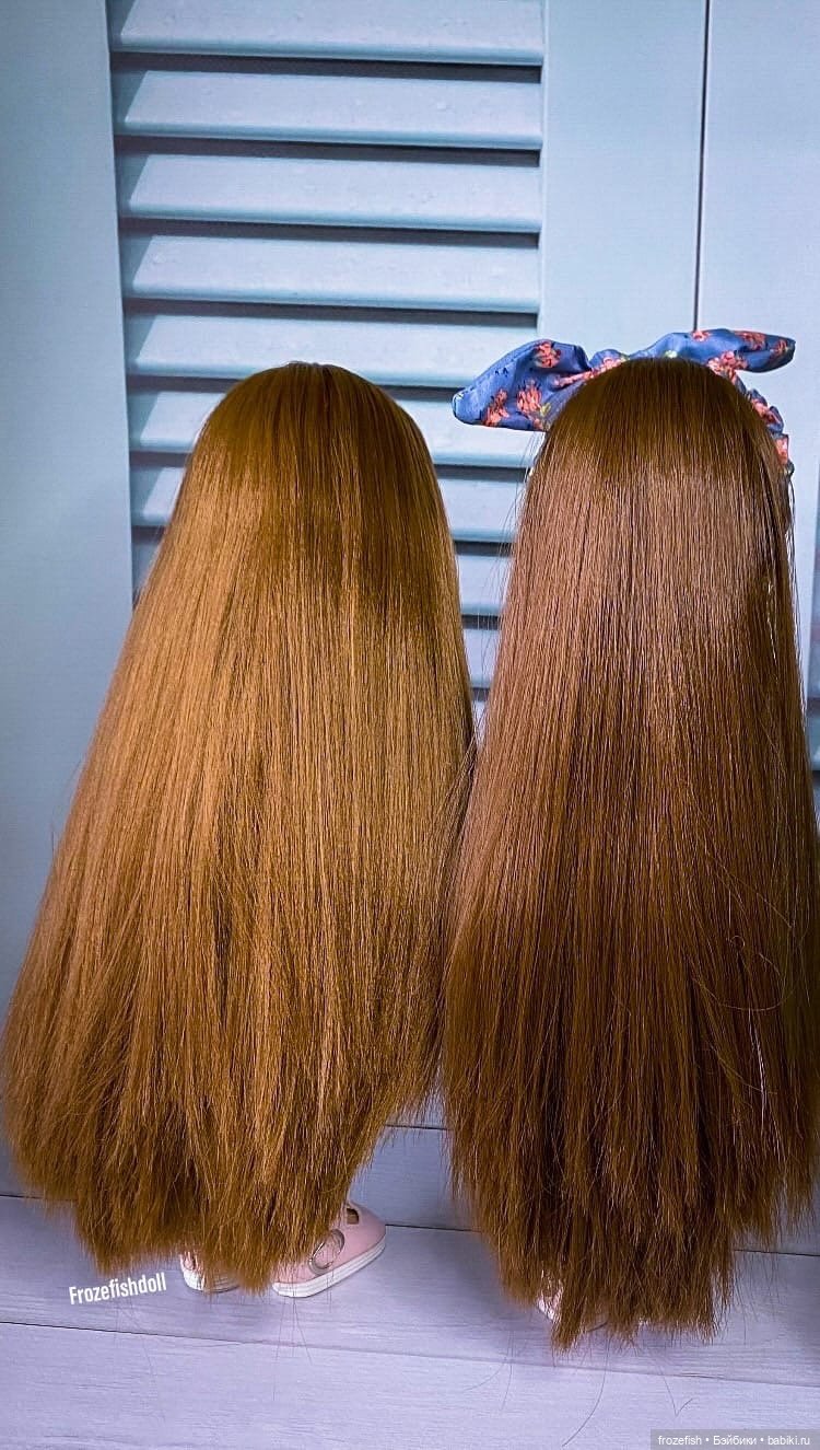 Светлая и тёмная Клео рапунцель: сравнение (фото 10)