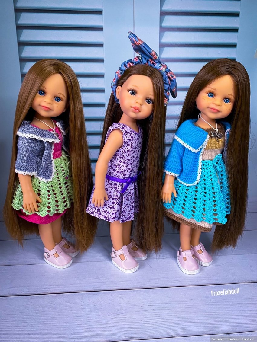 Светлая и тёмная Клео рапунцель: сравнение (фото 6)