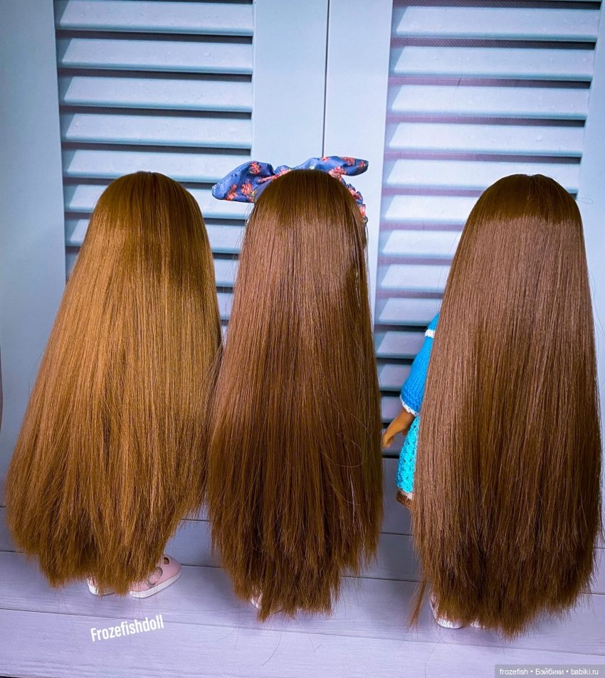 Светлая и тёмная Клео рапунцель: сравнение (фото 9)