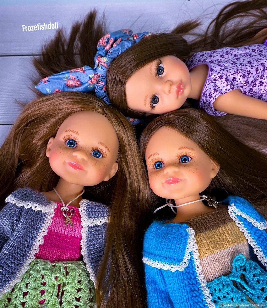 Светлая и тёмная Клео рапунцель: сравнение (фото 7)