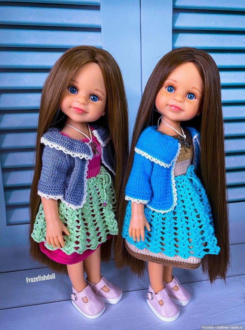 Светлая и тёмная Клео рапунцель: сравнение (фото 3)