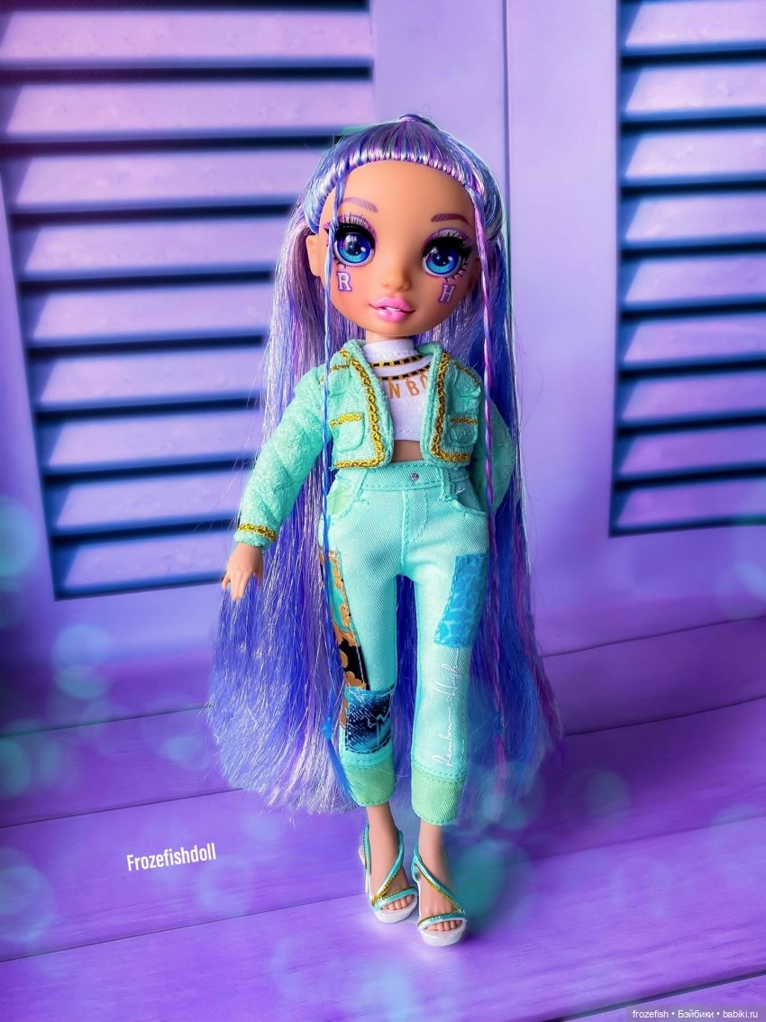 Rainbow High Вайолет с Aliexpress (фото 10)