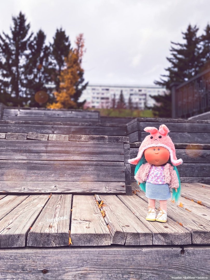 Осенняя прогулка Куки — Куклы Nines d'Onil (Нинес): Миа (Mia) (фото 3)