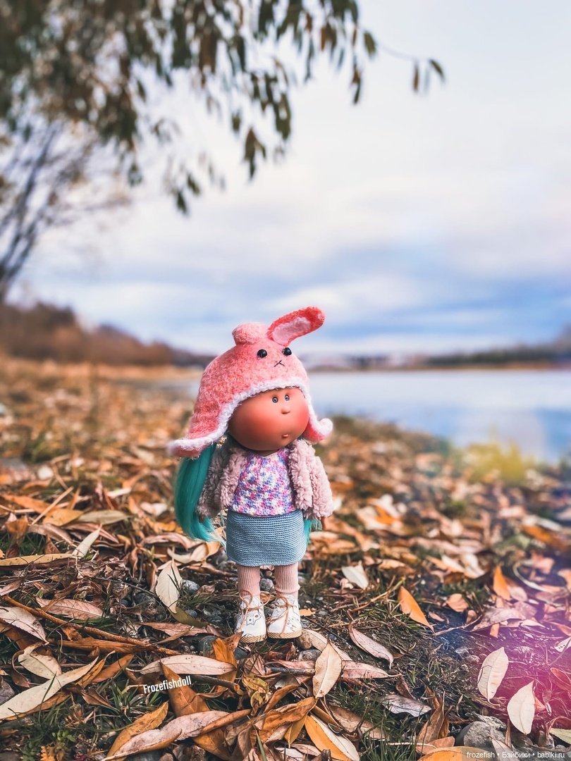 Осенняя прогулка Куки — Куклы Nines d'Onil (Нинес): Миа (Mia) (фото 2)