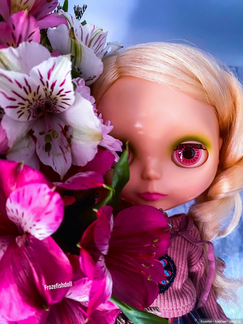 Голди в цветах — Оригинальные куклы Blythe (Блайз): Takara (фото 4)