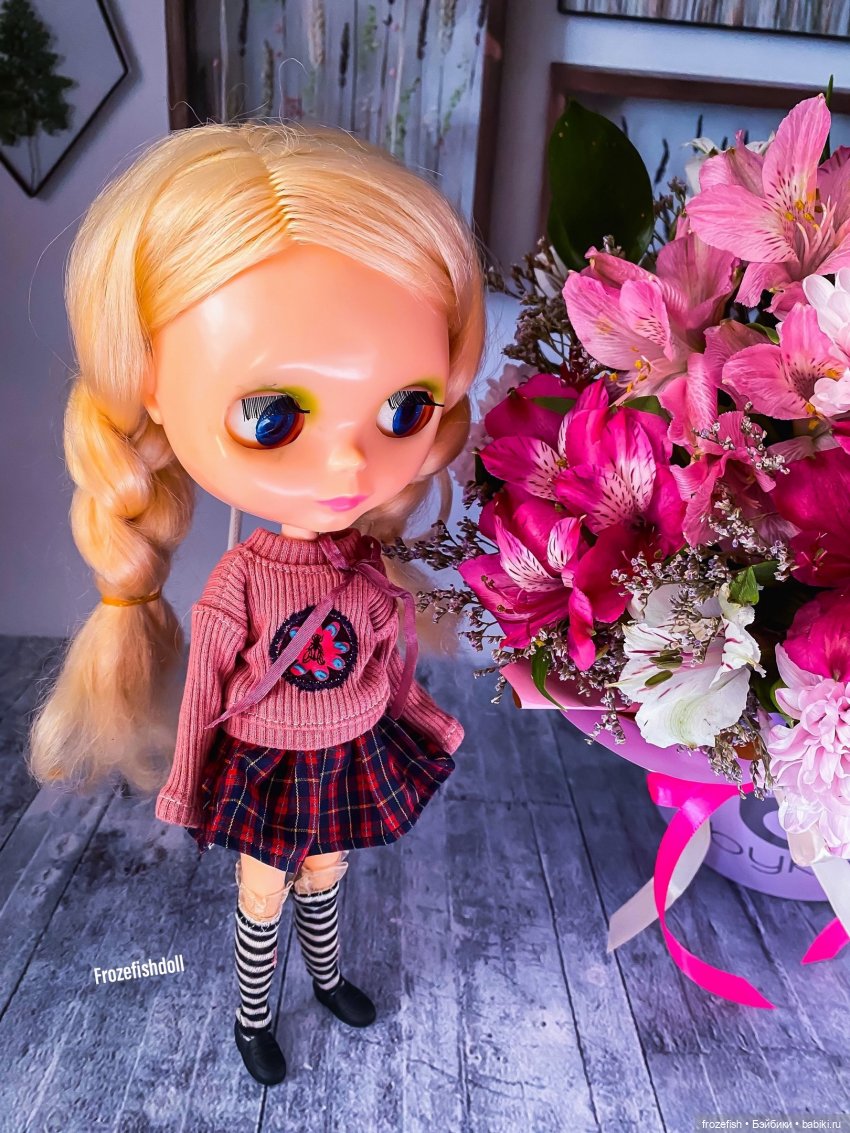 Голди в цветах — Оригинальные куклы Blythe (Блайз): Takara (фото 2)