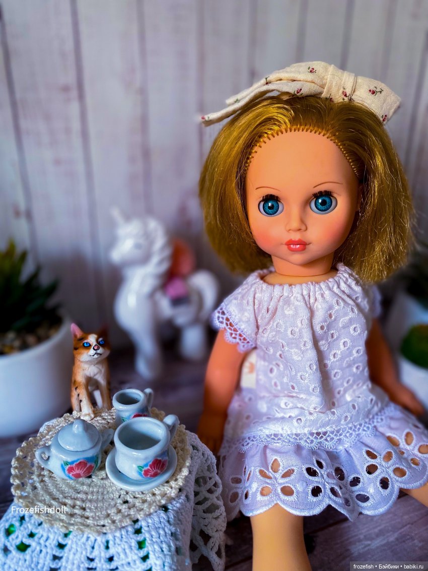 Чаепитие с Милой — Российские куклы Весна (фото 9)