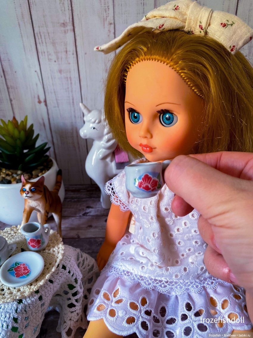 Чаепитие с Милой — Российские куклы Весна (фото 10)