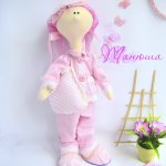 Опыт № 2. Текстильная кукла Танюша