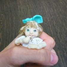 Нина и Жучка. Шарнирные авторские куклы