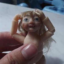 Авторская шарнирные куклы Нинон